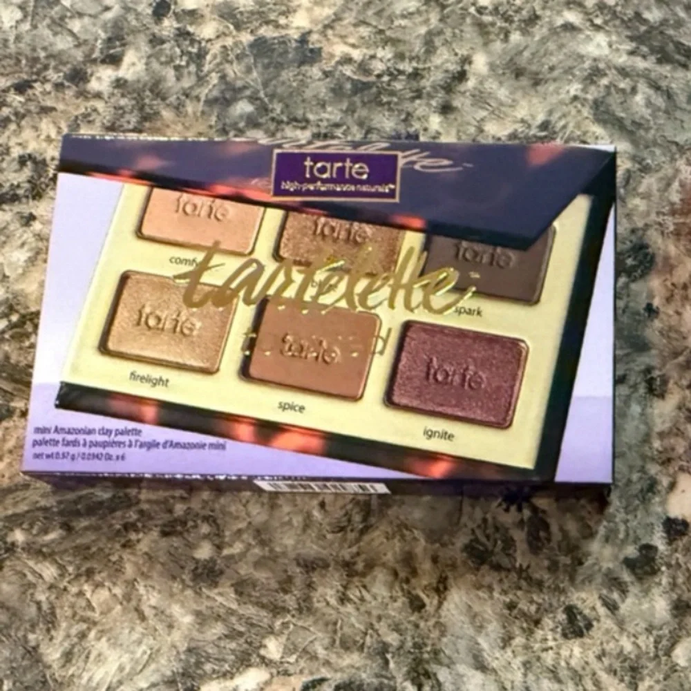 Tarte Mini Tartelette Toasted Amazonian Clay Warm Neutral Eyeshadow Palette